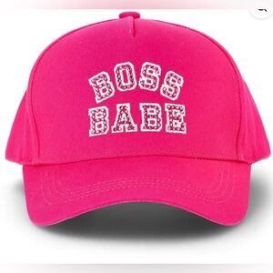 NEW- Paris Hilton Hot Pink Snapback Cap